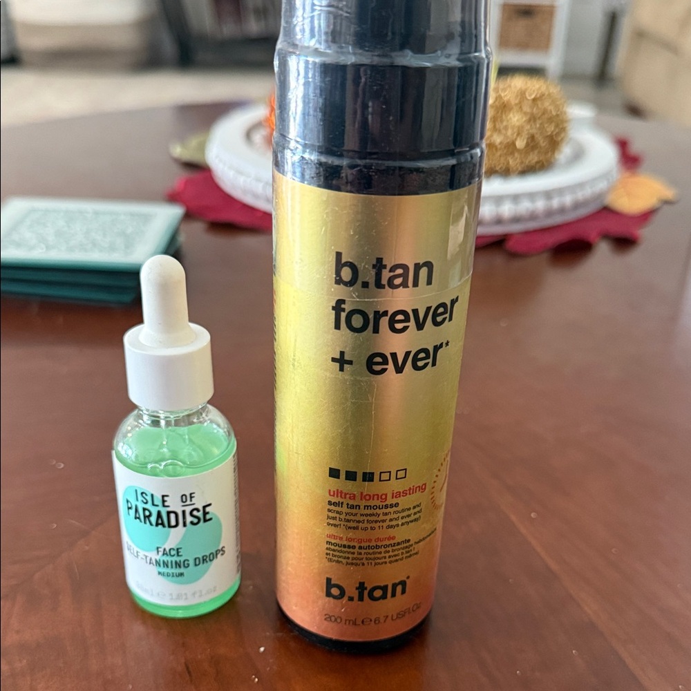 NEW Self Tanner Duo b.tan and isle of paradise